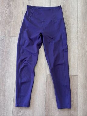 girlfriend collective leggings Plum Purple Leggings small